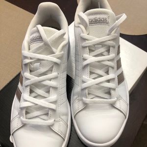 Grand Court Adidas - White, 8.5M